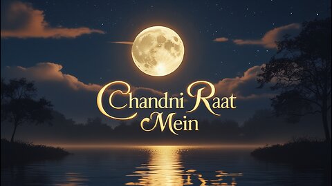 Chandni Raat Mein - A Soulful Romantic Hindi Song to Relax Your Mind | Original Lyrics & Melody
