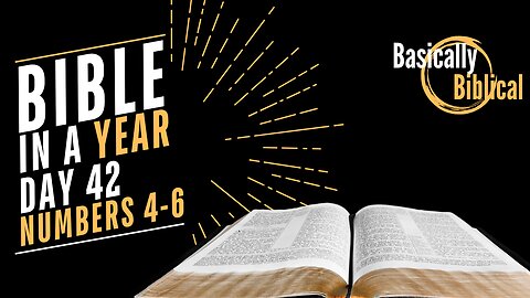 Day 42: Duties And A Call To Holiness - Insights From Numbers 4-6 | Bible In A Year (CSB)