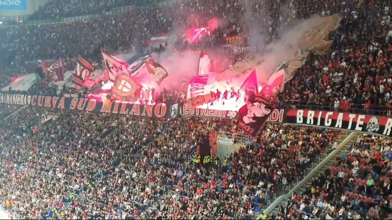 Tifosi del Milan sono fantastici