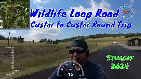 Wildlife Loop Road Custer to Custer / Sturgis Motorcycle Rally