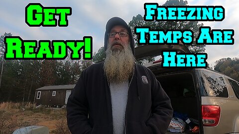 Freezing Temps Tonight! First Winter Test At New Homestead| Boss Hogg, Washing Machine
