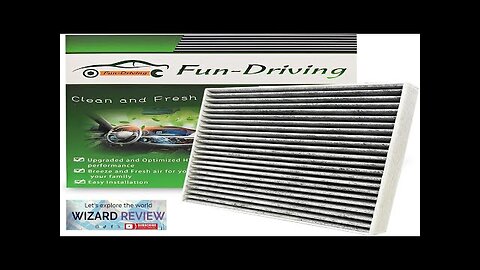 FUN-DRIVING FD727 Cabin Air Filter for ELANTRA (2021-2023)SANTA CRUZ (2022-2023)SANTA FE Review