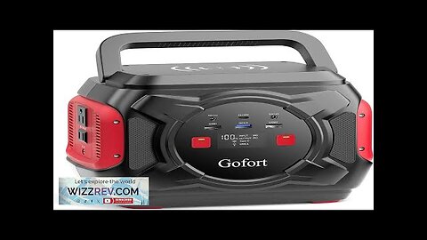 US Direct Gofort A301 292Wh 80000mAh Portable Power Station 320W Solar Generator Review