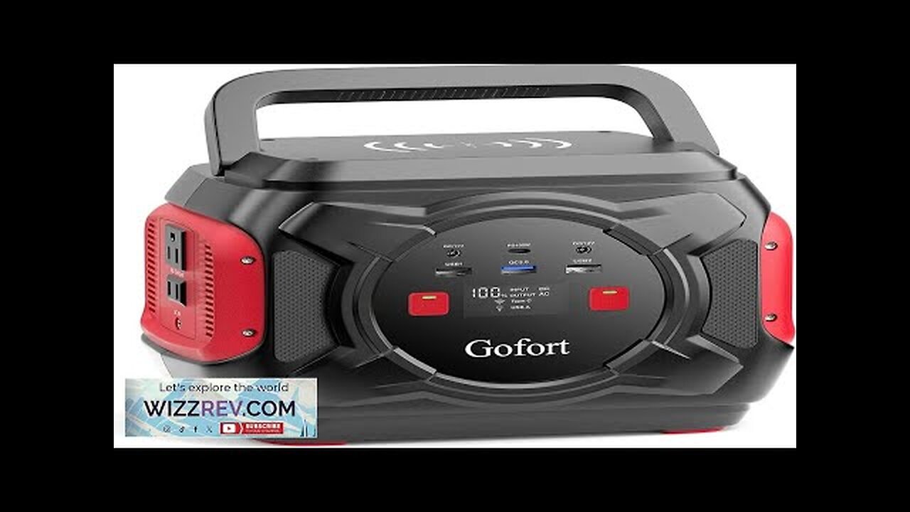 US Direct Gofort A301 292Wh 80000mAh Portable Power Station 320W Solar Generator Review