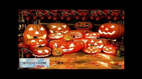 Halloween Decoration Scream Pumpkin Led Festival Accessories Decorations Bright Materials Review