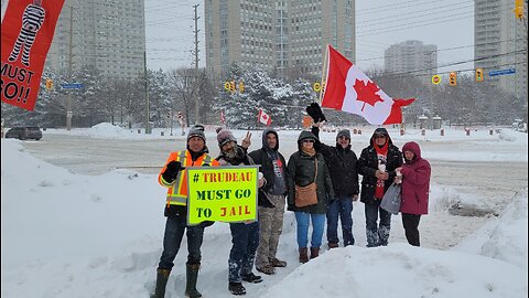 2025 02 16, Mississauga protest