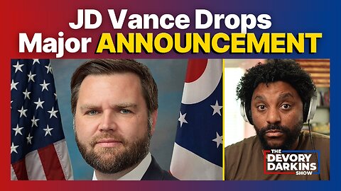 JD Vance Drops MAJOR ANNOUNCEMENT during DOMINATE Interview