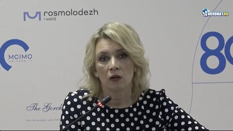 ZAKHAROVA Dénonce L'Occident : "Vous Avez Créé Une Catastrophe En Ukraine Et Au Moyen Orient !"