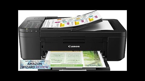 Canon PIXMA TR4720 All-in-One Wireless Printer for Home use with Auto Document Review