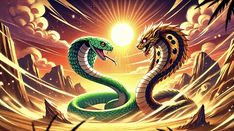 Two snakes, one mission—where courage and friendship meet destiny in the desert.