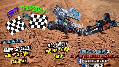 Dirty Thursday - with NOSA Sprint #41T, Travis Strandell & FKA Sr Med #88, Jade Embury