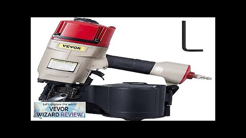 VEVOR Pneumatic Nail Gun CN80 Professional Coil Nailer Maximum Fastener Length 3-1/5" Review