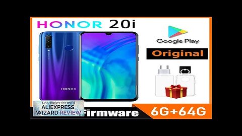 HONOR 20i smartphone global firmware CPU Haisi Qilin 710 Dual SIM card Review