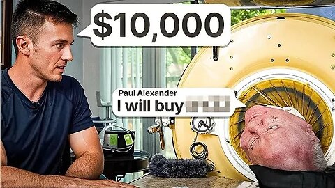 Surprising The Man In the Iron Lung with $10,000 +Q&A