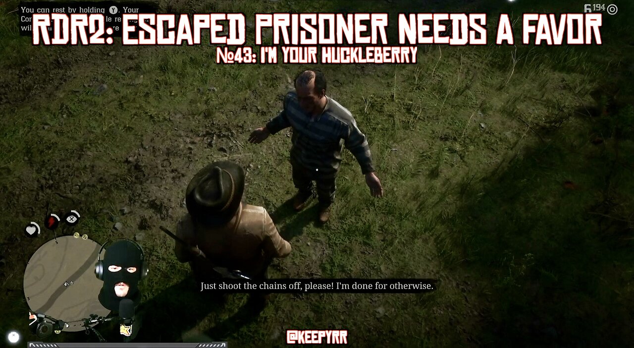 Arthur Morgan Meets the Escaped Prisoner