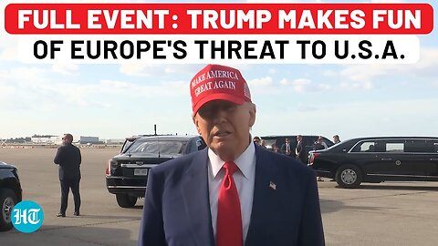 Full Event: Trump Mocks Europe For Its Threat To USA Then Gives Big Warning, Days After Vance Speech