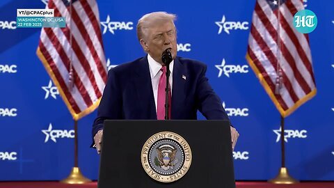 Trump’s Message To Hamas, Warning To Zelensky & ‘Liberal Left’ At CPAC 2025 _ Full Speech _ US News