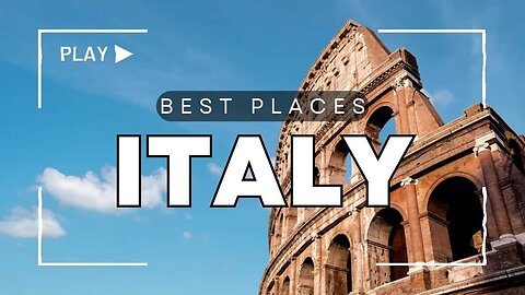 Best Places to Visit in Italy - Travel Guide Video