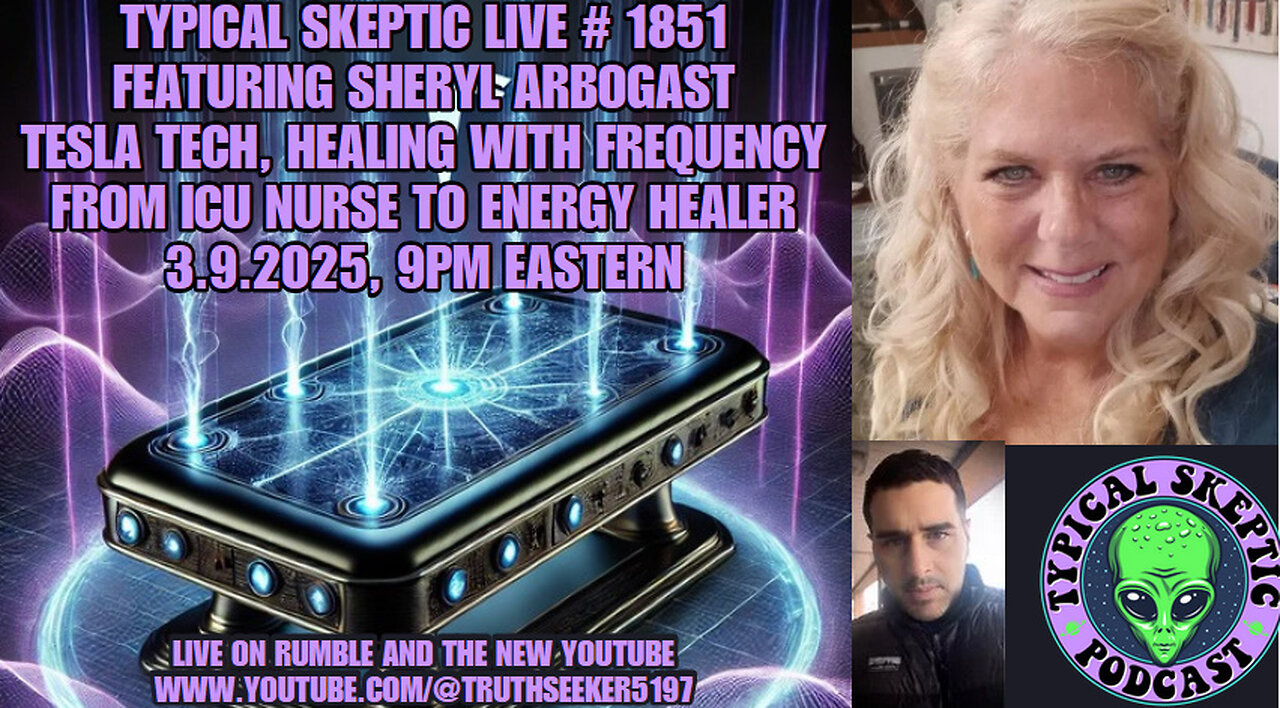 From ICU Nurse to Frequency Healer: Sheryl Arbogast on Tesla Tech, Bioenergetics | TSP # 1851