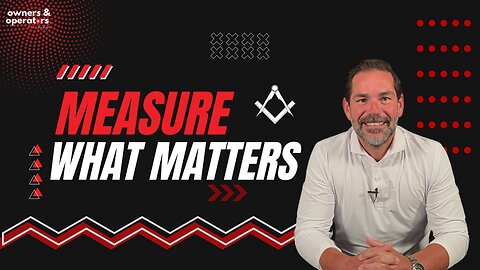 Measure What Matters