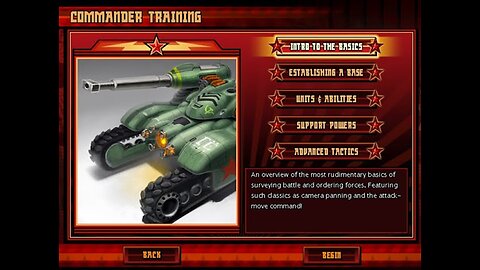 Red Alert 3 - Full tutorial ( 3 tanks ) in full sections