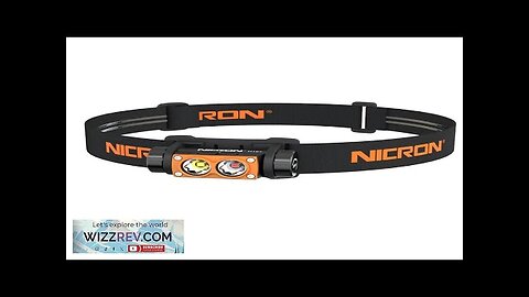 NICRON H15T 500LM High Brightness Headlamp Spot/Flood Double-Swich LED Flashlight LED Light Review