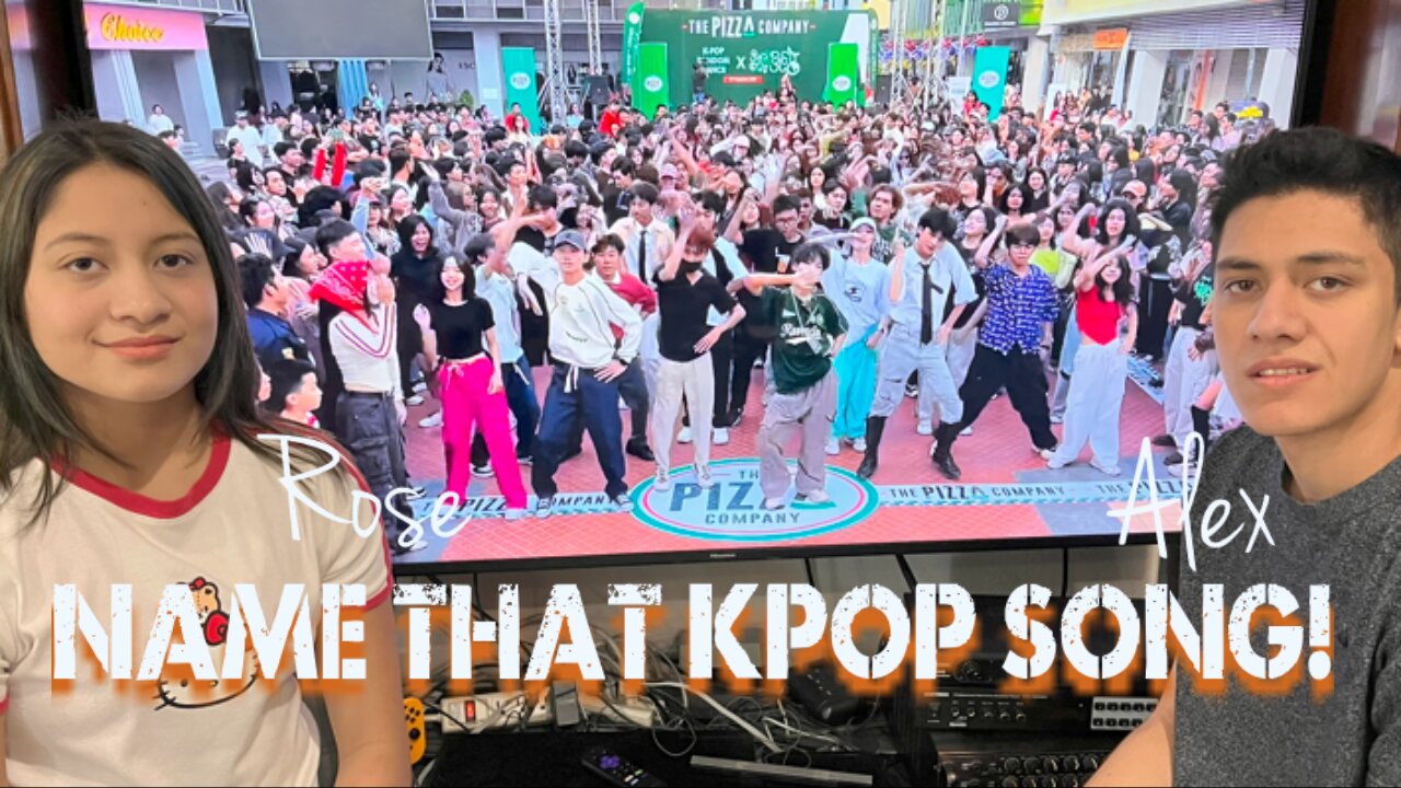 "Name That KPop Song!" Game Show with Alex and Rose