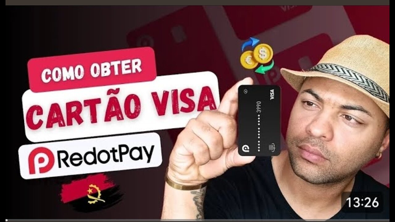 Cartão Visa RedotPay
