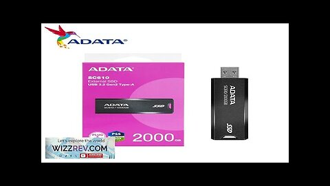 Original ADATA SC610 Portable SSD Solid State Drive500GB1000GB 2000GB High Speed USB Review