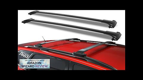 KitsPro 260lb Roof Rack Cross Bars for 2014-2024 Subaru Forester Matte Black Review