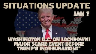 Situation Update – Washington D.C. On Lockdown! Major Scare Event Before Trump’s Inauguration!