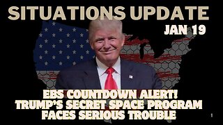 Situation Update: EBS Countdown Alert! Trump’S Secret Space Program Faces Serious Trouble.