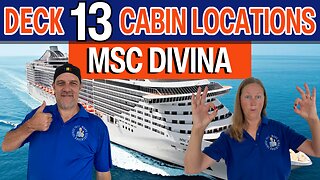 MSC Divina Cabin Deck 13 | Tall Man's Cruise Adventures