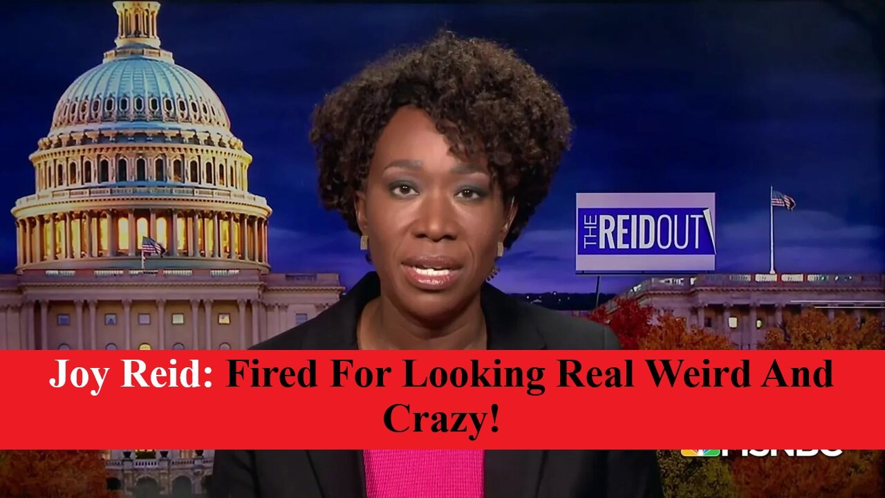 Joy Reid Out At MSNBC, Fired After Looking Crazy With Her Takes During Trump/Harris Campaign!