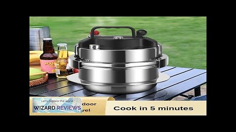 1.2L/1.6L Gas Induction Cooker Universal Mini Stainless Steel Pressure Cooker Pot Soup Review