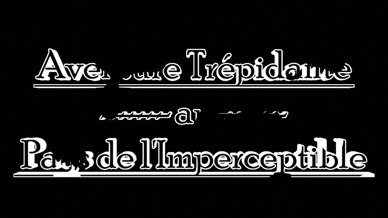 Aventure trépidante au pays de l'imperceptible (fr/en)