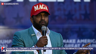 Kash Patel | President Trump's Nominee for Director of FBI faces Senate Confirmation [LIVE]