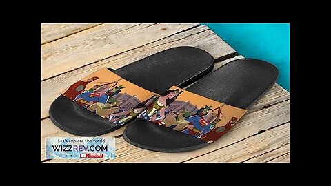 DC Comics Justice League Heroes Art Cool Slide Sandals Review