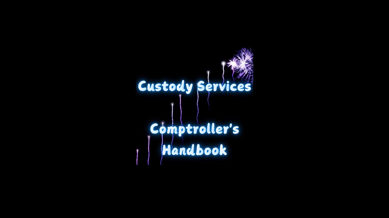 Comptroller's Handbook Custody Services