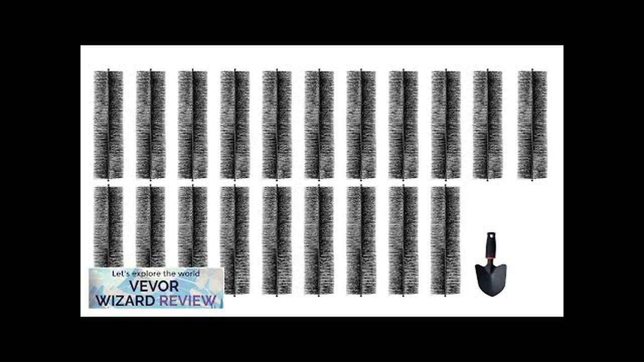 VEVOR Gutter Brush 60 Feet Total Length 5.25 inch Diameter Gutter Cleaning Review