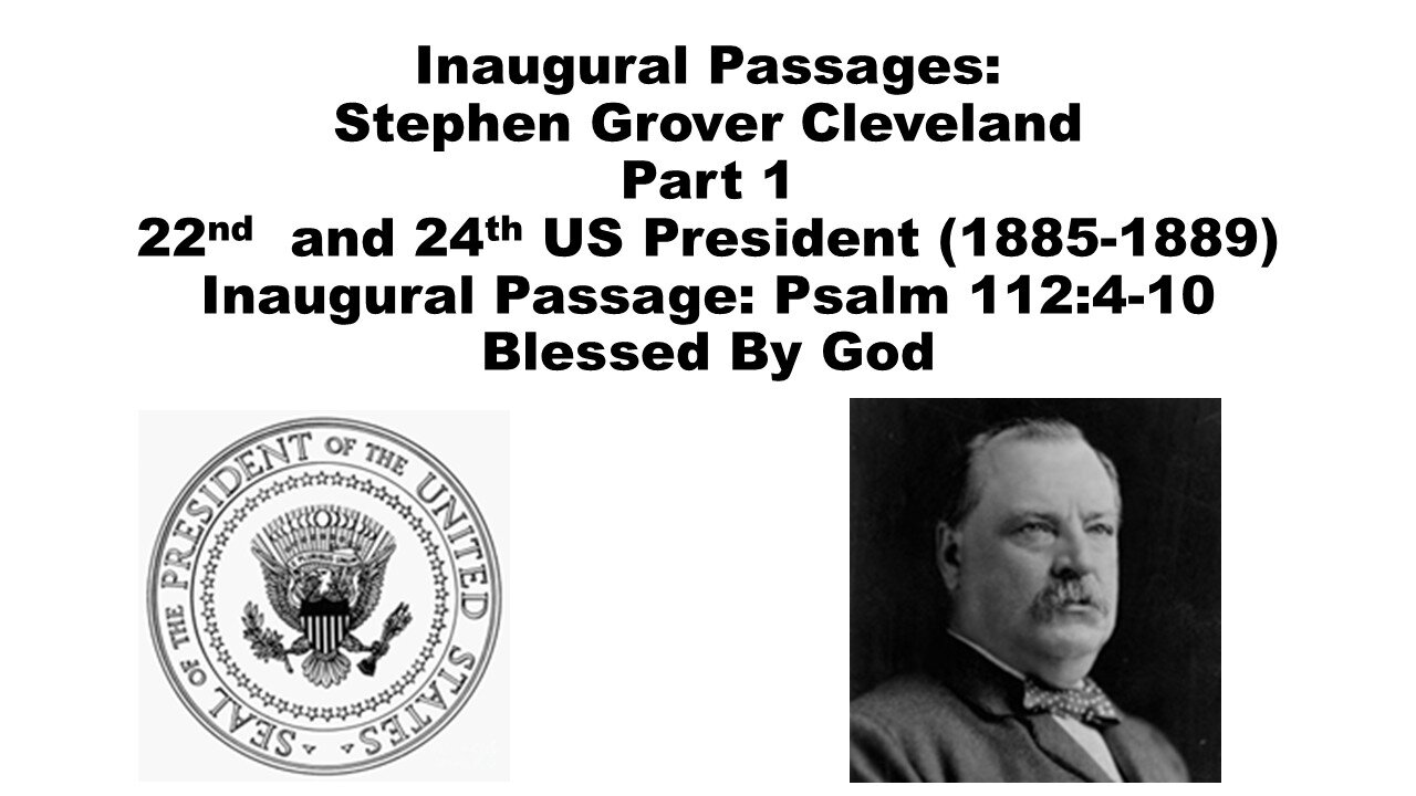 Inaugural Passages: Blessed By God