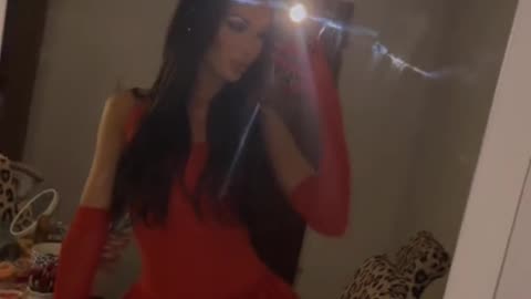 tgirl red dress to you here