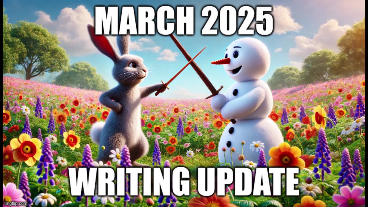 March 2025 Writing Update