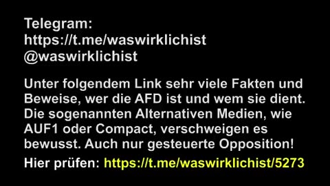 AFD Funktionär packt aus‼️