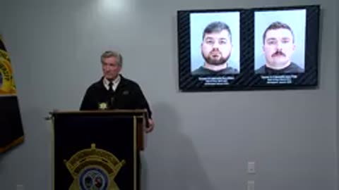 Sheriff Lott Holds Press Conference After Two Deputies Arrested