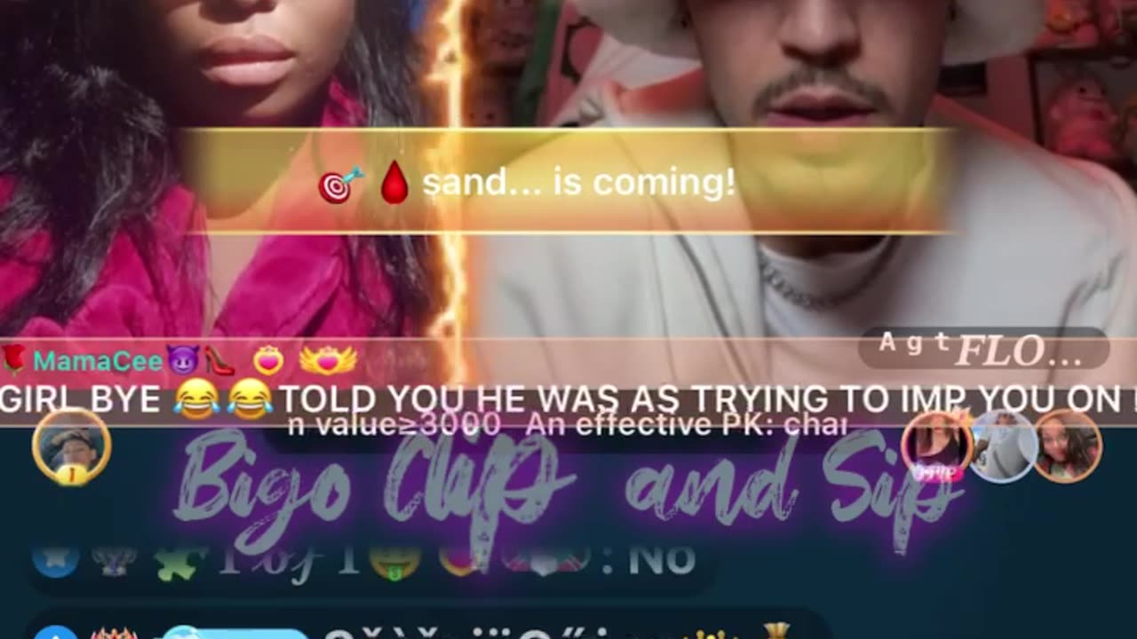 Moet lines Flocko n plays the timid victim role vs content 12/26/24 #bigoclipandsip