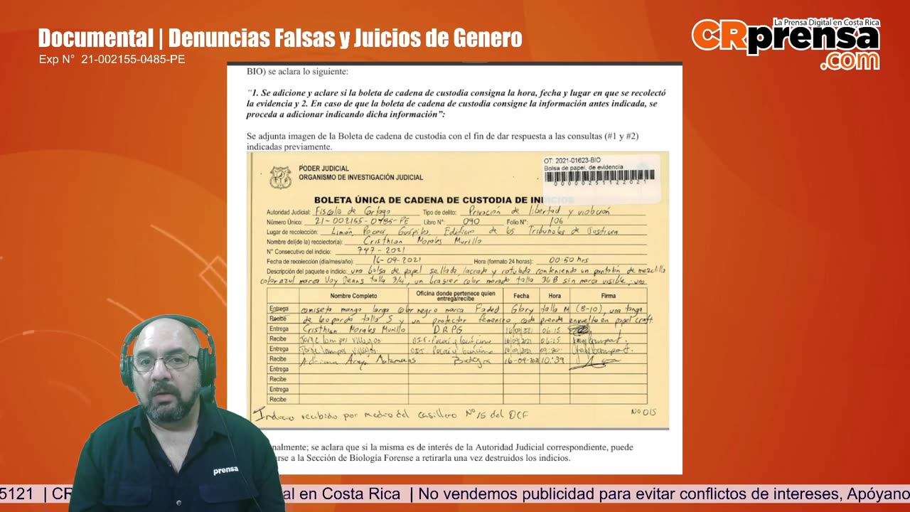 Soy víctima de año y tres meses de cárcel por denuncias falsas y posible simulación de delito 2