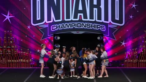 CheerForce WolfPack Heat Wave Ontario Championships 2017