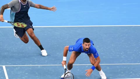 Kyrgios and Djokovic's Narrow Defeat at Brisbane International