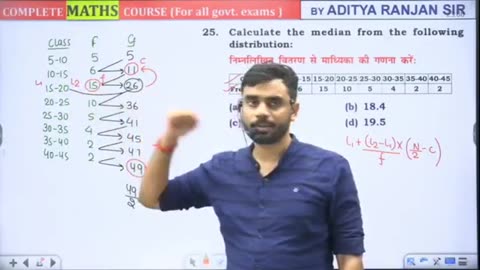 Statistics Class 3 by Aditya ranjan sir